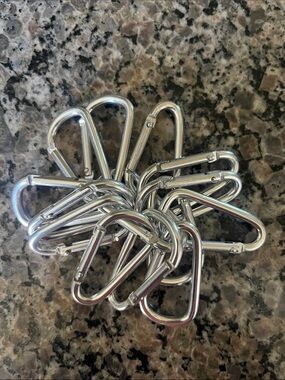 Carabiner Key Rings - Pack